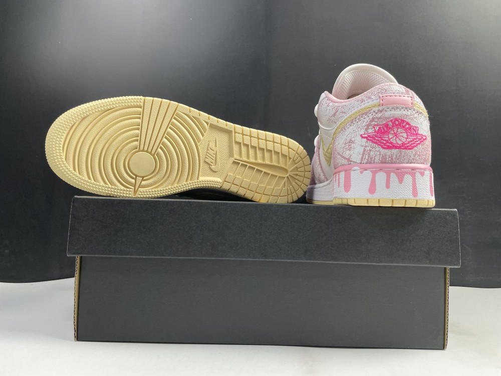 Jordan1 Low Paint Drip CW7104-601