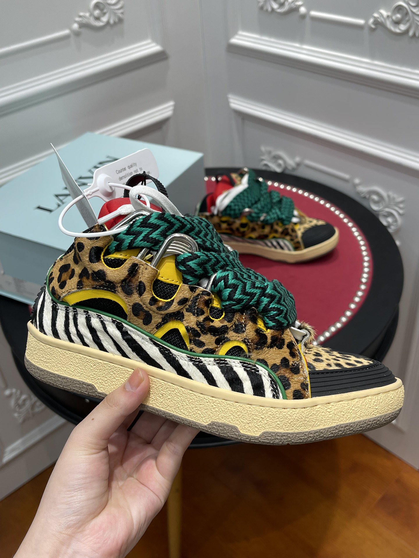 Lanvon Leather Curb FW-SKDK02 ZLEX-H21 S1