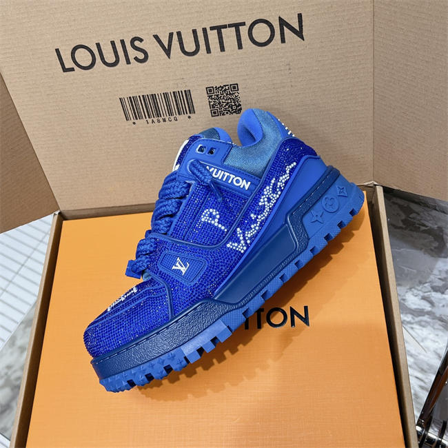 Lv Trainer Sneaker 75