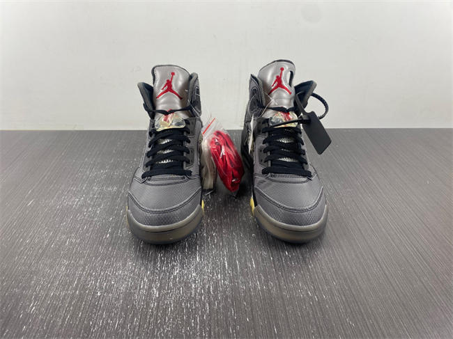 Jordan5 Off-White Black CT8480-001