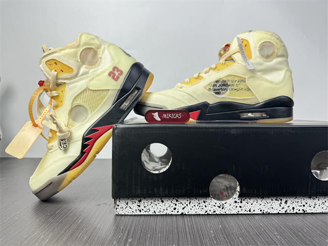 Air Jordan 5 Off-White Sail DH8565-100